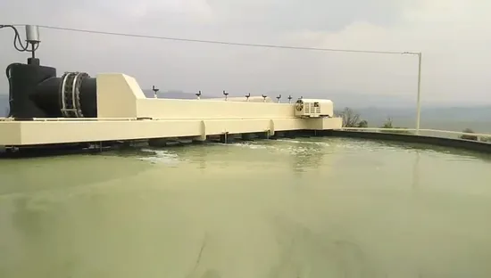 수질 정화를 위한 높은 표면 부하의 얕은 용존 공기 부상